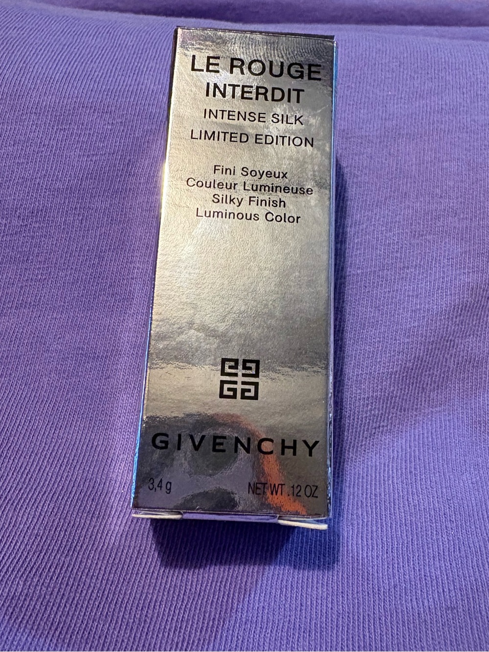 Givenchy Le Rouge Interdit Intense Silk 338 limited edition